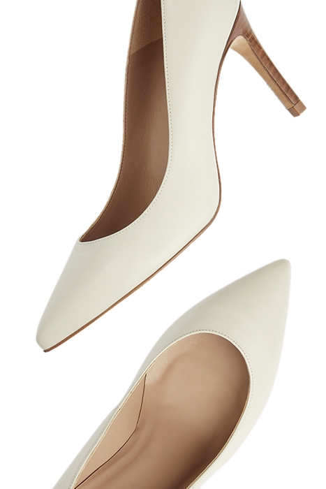 FLORET COURT HEEL WHITE 4