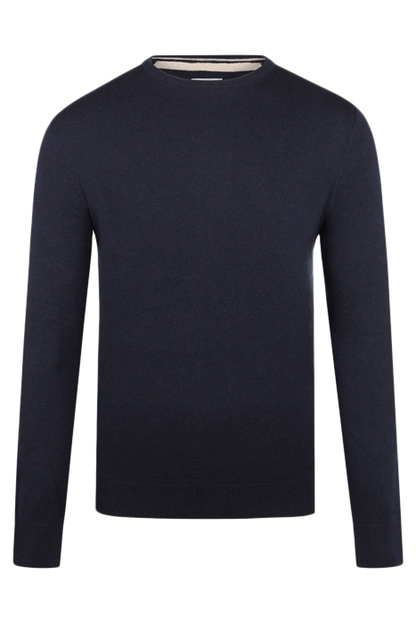 C-NECK SWEATER NAVY 1