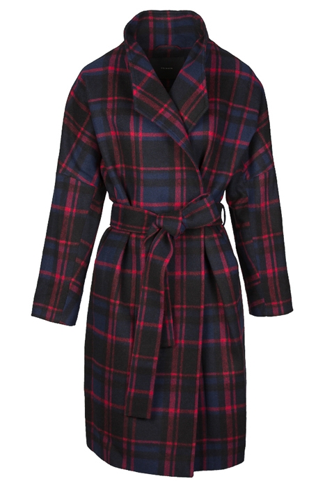 FLUSTER COAT RED CHECK 1