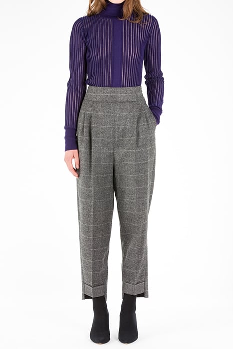 LINE KNITWEAR DARK PURPLE 2