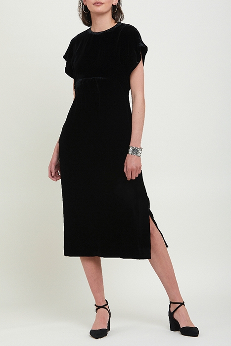 SHIV BLACK VELVET DRESS 2