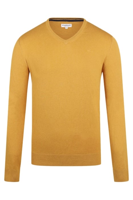 V-NECK SWEATER MEDIUM YELLOW 1