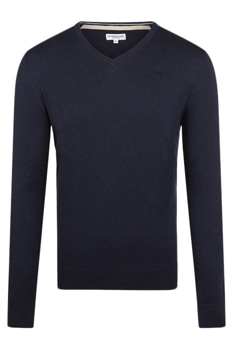 V-NECK SWEATER NAVY 1