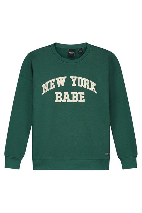 NEW YORK SWEATER COLLEGE GREEN 1