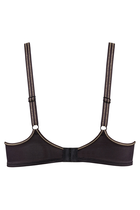 THE ADVENTURESS BLACK GOLD LUREX BALCONY BRA 4