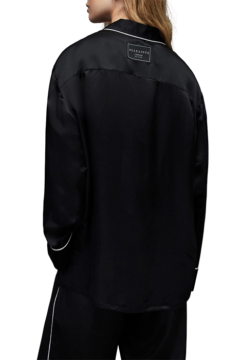 SOFI PYJAMA SHIRT BLACK 2