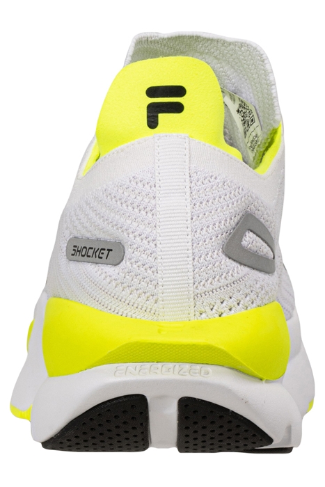 SHOCKET RUN WHITE-SAFETY YELLOW 4