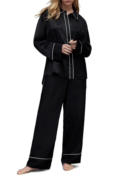 SOFI PYJAMA SHIRT BLACK 1