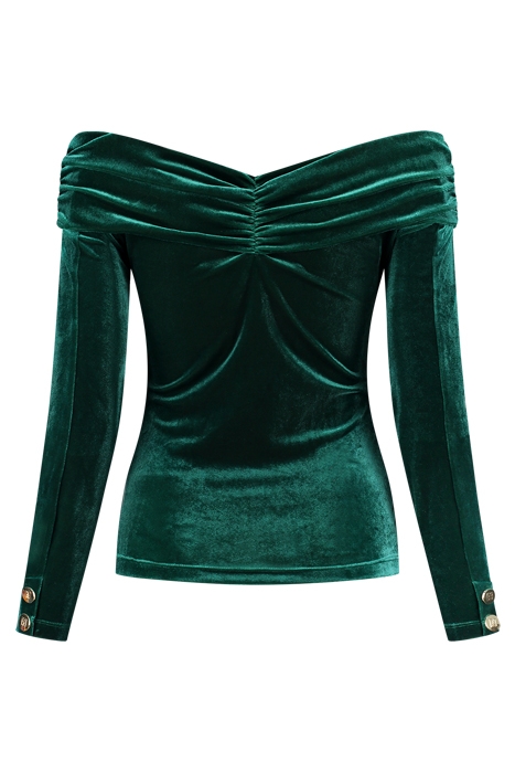 KADE VELVET TOP EVERGREEN 2