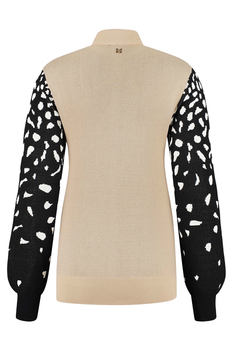 GRETTA PULL PEARL/HUMMUS 2