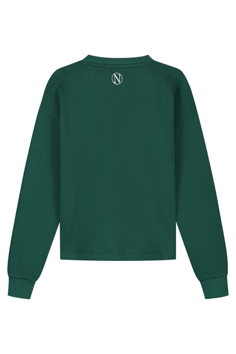 HALEY SWEATER COLLEGE GREEN 2