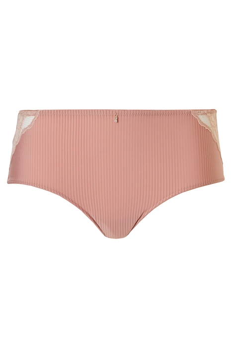 CO BO. SHORTY HIPSTER STRIPE LACE BLUSH 1