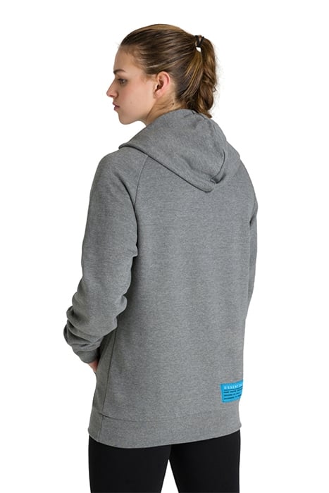 TE HOODY SWEAT DARK GREY MELANGE 5