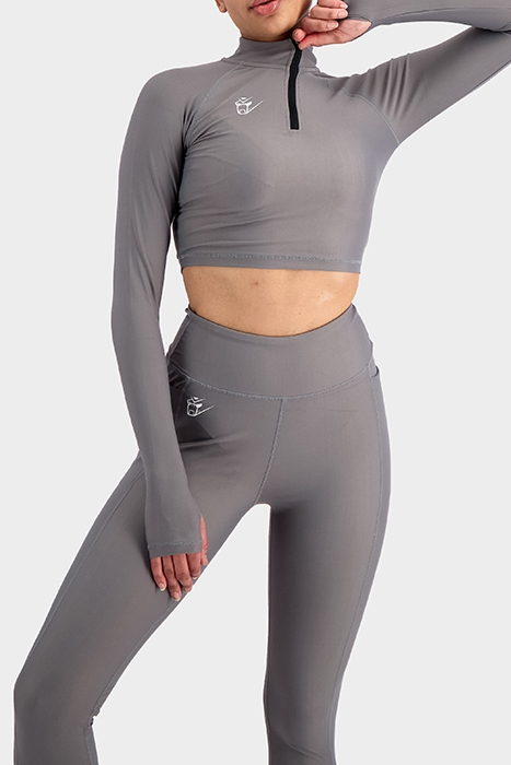 CONVERT ZIPPED LONGSLEEVE GREY 4