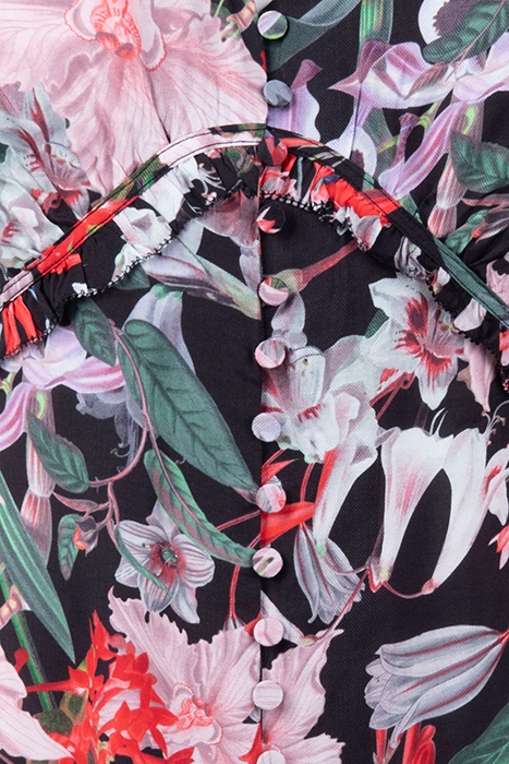 DEMI LEONDRA DRESS BLACK MULTI 3