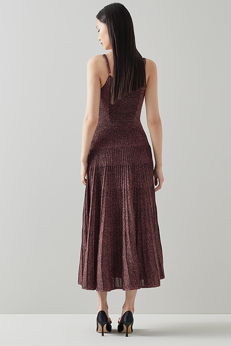 GATSBY MIDI DRESS PINK 2