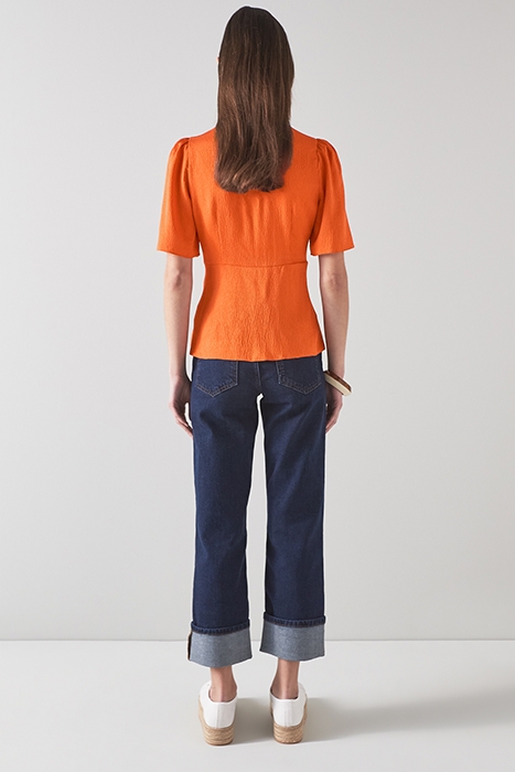 GABBI BLOUS ORANGE 3