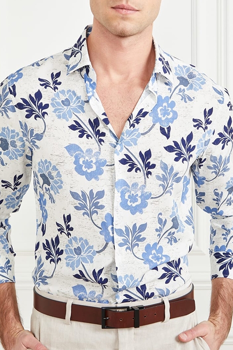 BENNY NEW COLLAR PAU BLUE MACRO FLOWER PR 4