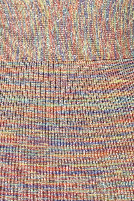 TONI RAINBOW DRESS GREEN MULTI 3