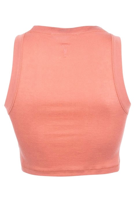 RINA CROPPED TANK TAINTED PINK 2