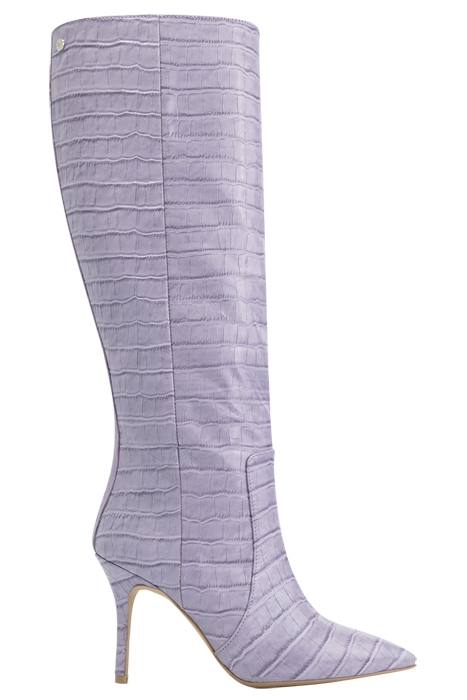 CROCO HIGH BOOTS LILAC 1