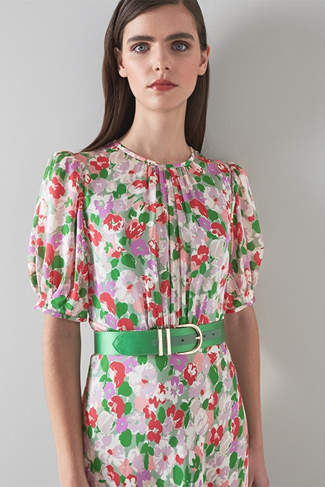 JEMIMA MIDI DRESS GREEN 4