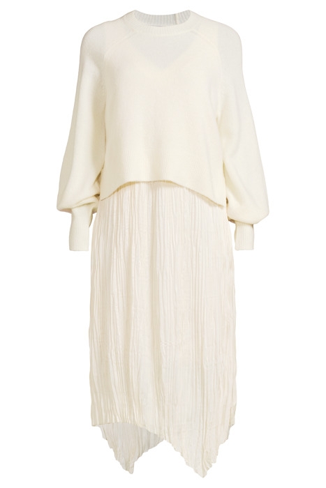 JENNITA DRESS CHALK WHITE 6