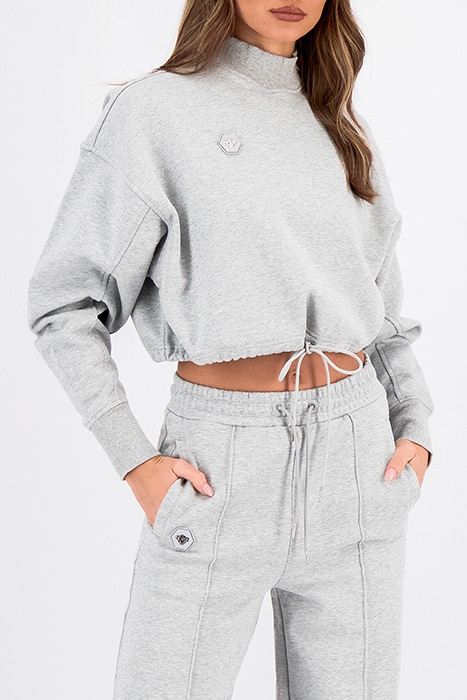 MAE CREWNECK SWEATER GREY 1