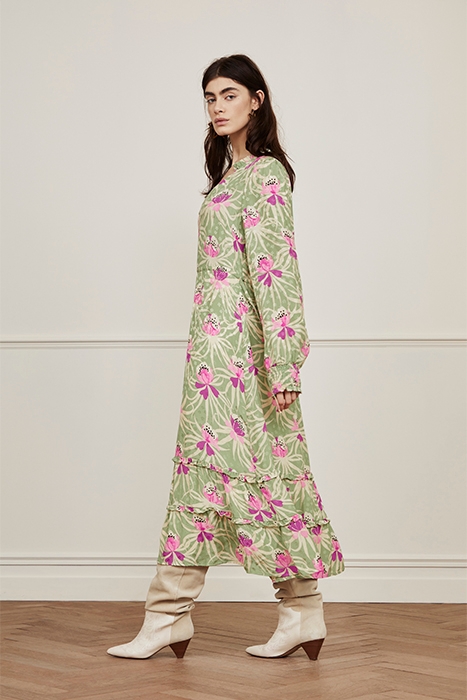 MARILOU DRESS BUTTER CREAM/SASSY S 5