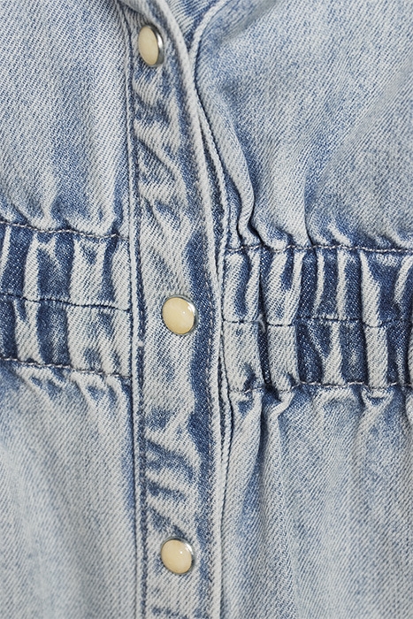 OSA DENIM DRESS LIGHT INDIGO BLUE 5