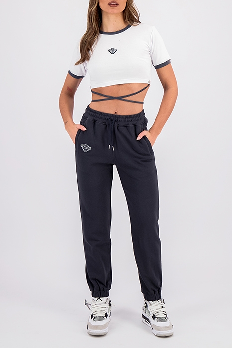 CORD TEE WHITE/BLUE 5