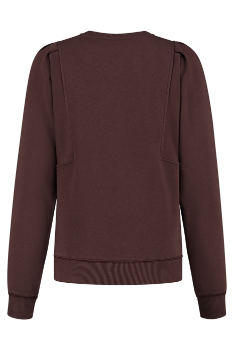 EMMI SQUARE SWEAT CHOCOLATE 2