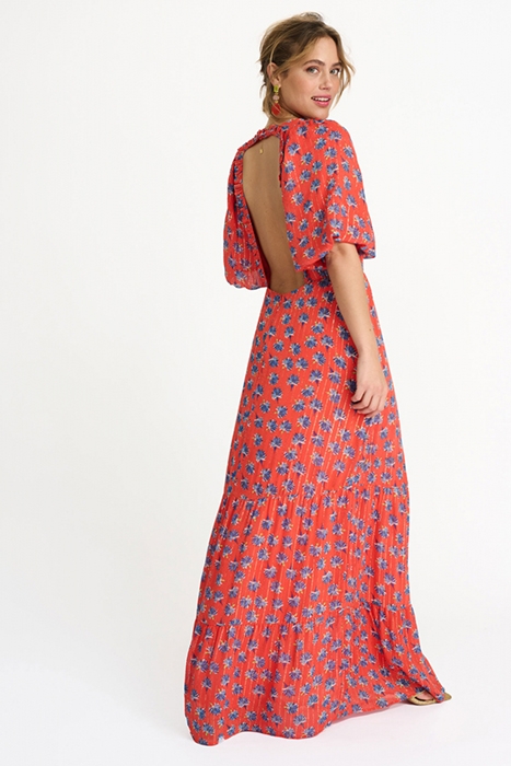 DRESS - FLOWER POPPY RED 2