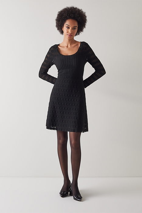 JOLIE MINI DRESS BLACK 1