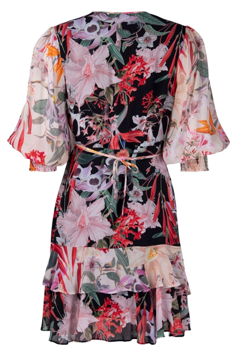 ARI LEONDRA DRESS PEARL WHITE/BLACK 3