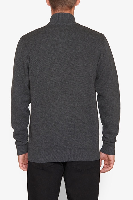 SISHAUN BF23 ZIP DARK GREY MELANGE 2