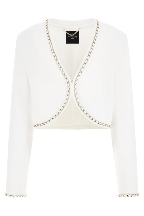 NAUSICA COVER SHOULD PALE CROPPED JACKET PEARL 6