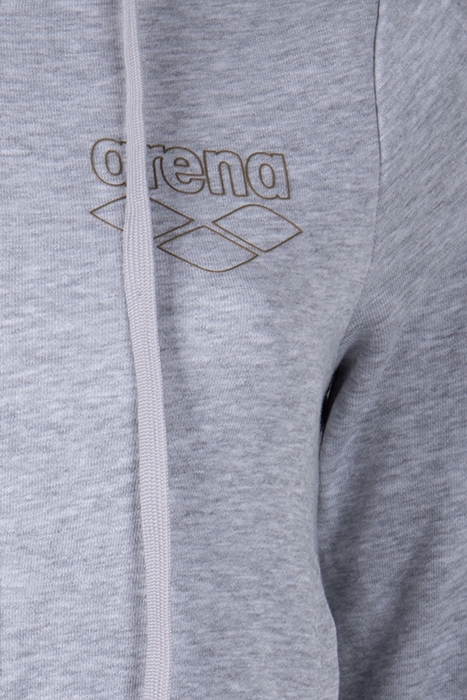 WOMAN HOODIE FULL ZIP LIGHT GREY MELANGE 3