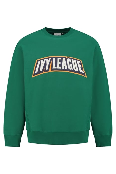 IVY LEAGUE SWEATER BOTTLE GREEN 5