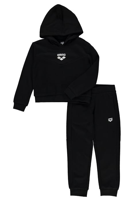 GIRL TRACKSUIT HOODIE A-AFG801W22 BLACK 1
