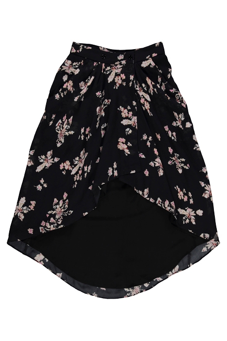 ILYOSI SKIRT IN BLACK/ECRU/PINK 1