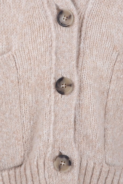 CARDIGAN AUS WOLL-MIX EGGSHELL 3