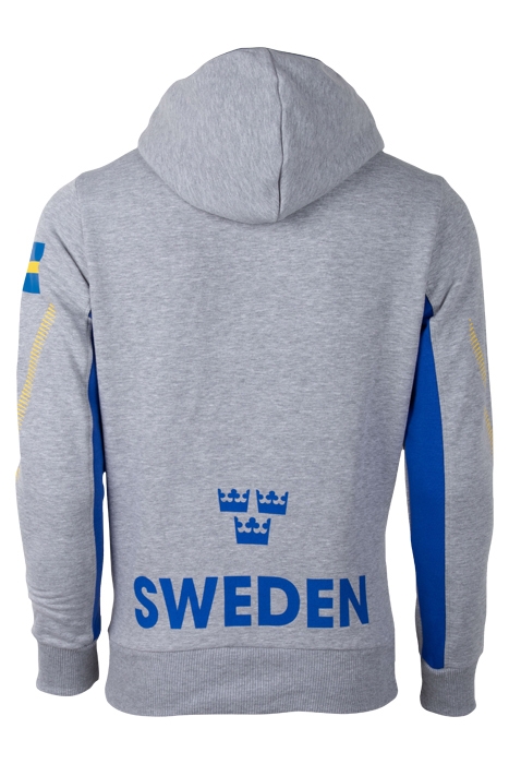 SWEDEN HOODIE MEDIUM GREY MELANGE ROYAL 2