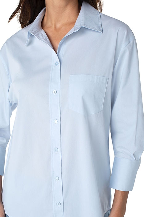 OVERSIZED CLASSIC BUTTON DOWN SKY BLUE 3