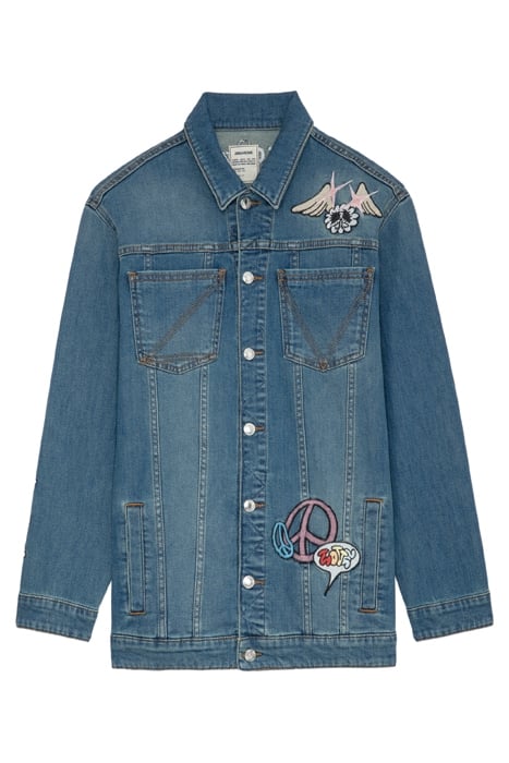 KIOME DENIM ECO BUTTERFLY LIGHT BLUE 7