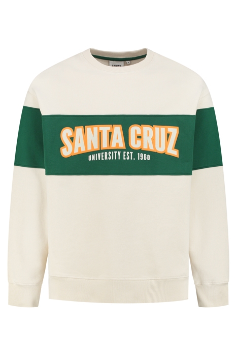 SANTA CRUZ SWEATER TORTILLA WHITE 5