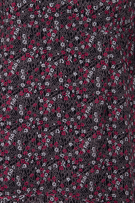 ROSINA MIDI DRESS BLACK/PINK 3