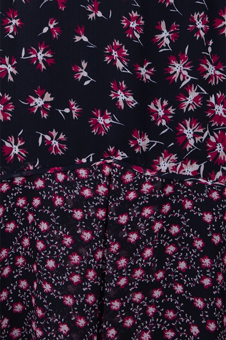 ROSETTE MIDI DRESS SLOANE BLUE 3