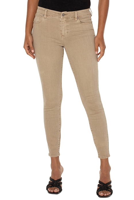 PIPER HUGGER ANKLE SKINNY BISCUIT TAN 1