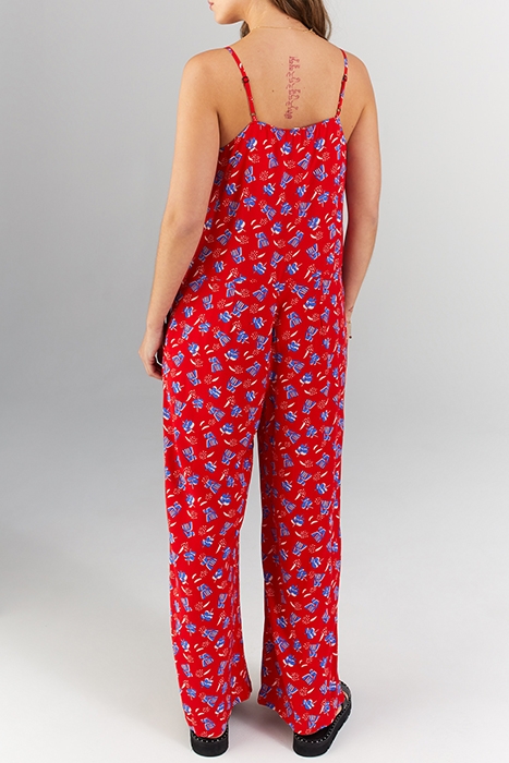 CHERRY BOHO PRINT JUMPSUIT 2